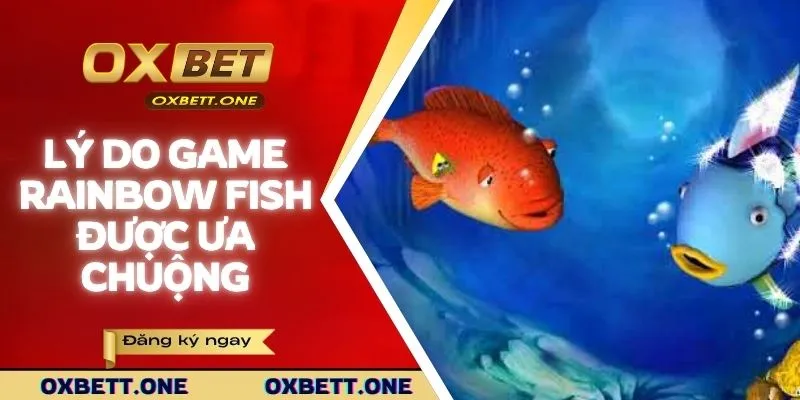 Rainbow Fish | Game Phiêu Lưu Đại Dương Cực Hấp Dẫn Những lý do game bắn cá cầu vồng được ưa chuộng
